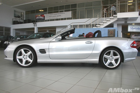 Обзор Mercedes-Benz SL500